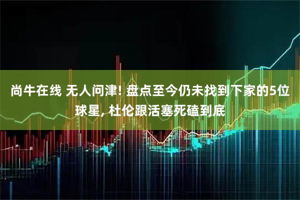 尚牛在线 无人问津! 盘点至今仍未找到下家的5位球星, 杜伦跟活塞死磕到底